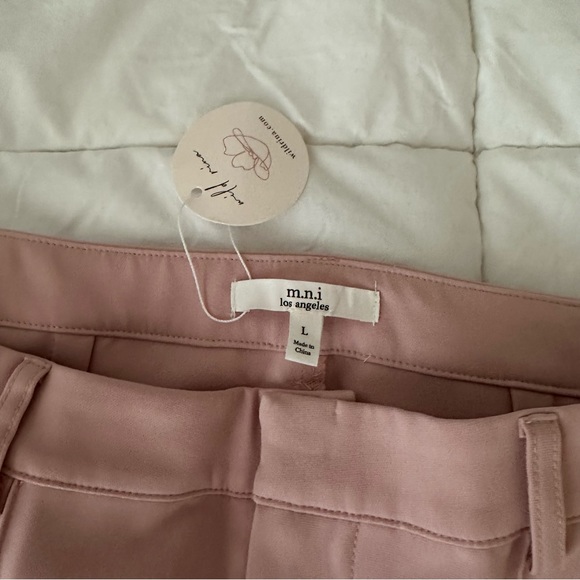 NWT | MNI Los Angeles trousers, pink, size L - Picture 4 of 4